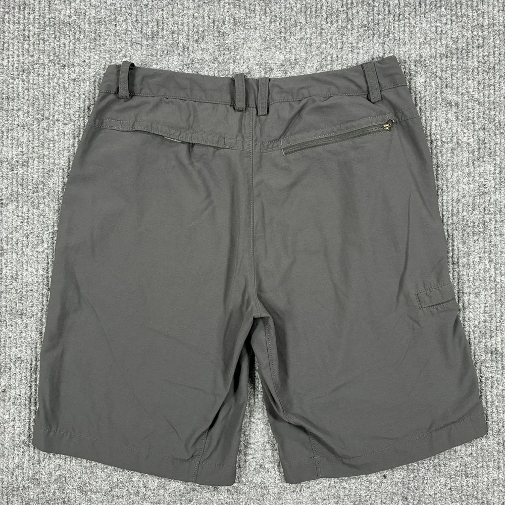 The North Face Shorts Mens 32 Gray Hiking Outdoor Trail Nylon Cargo Low Rise